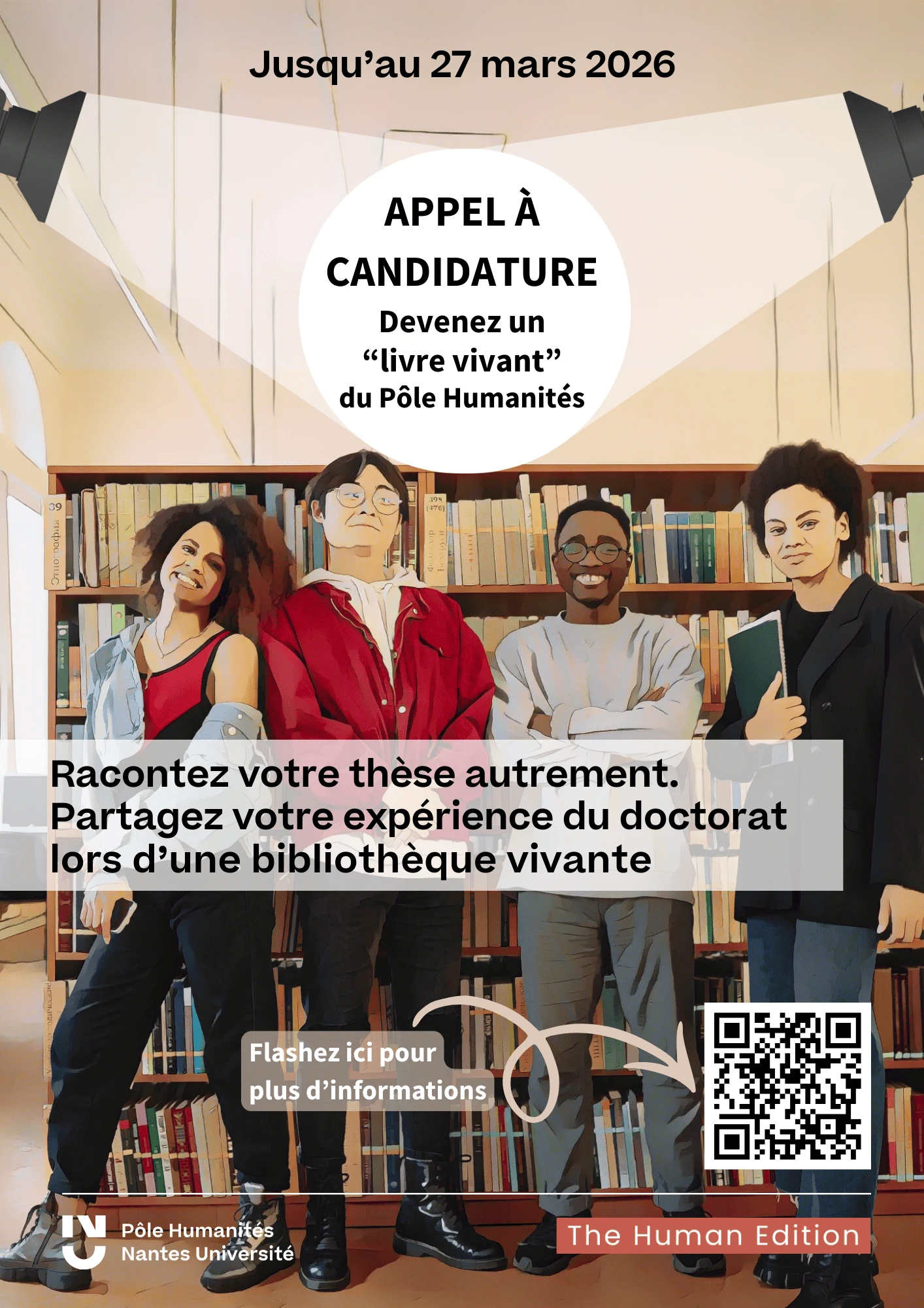 Affiche de l'appel à candidature